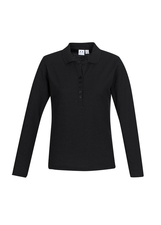 P400LL-Crew Ladies L/S Polo