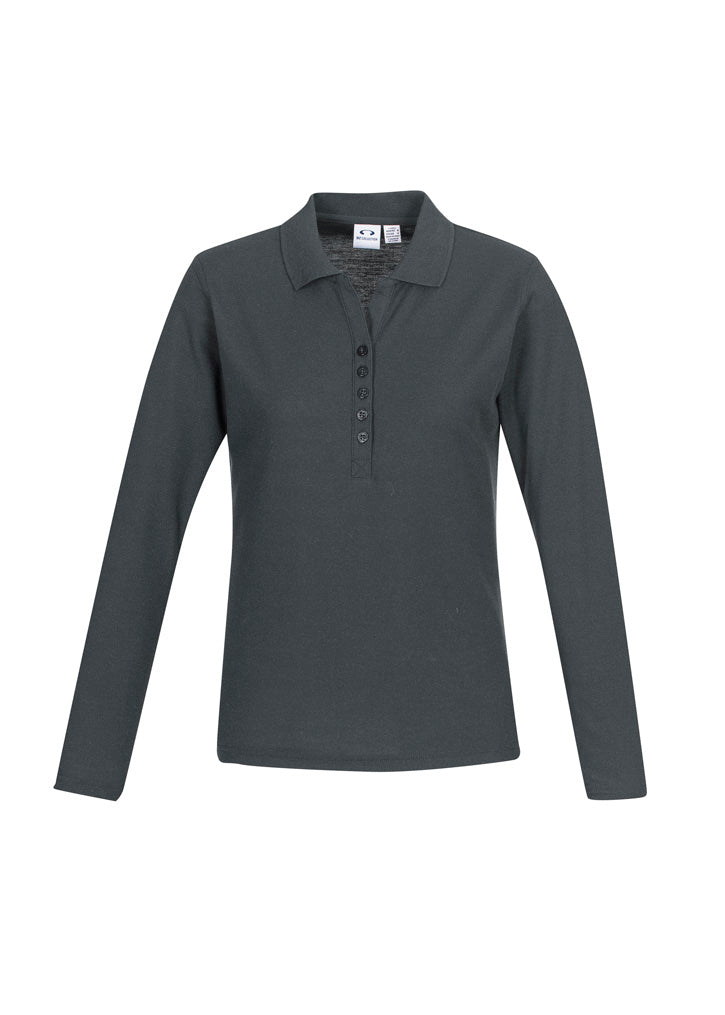 P400LL-Crew Ladies L/S Polo