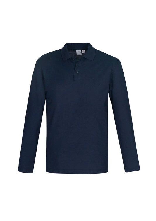 P400ML-Crew Mens L/S Polo