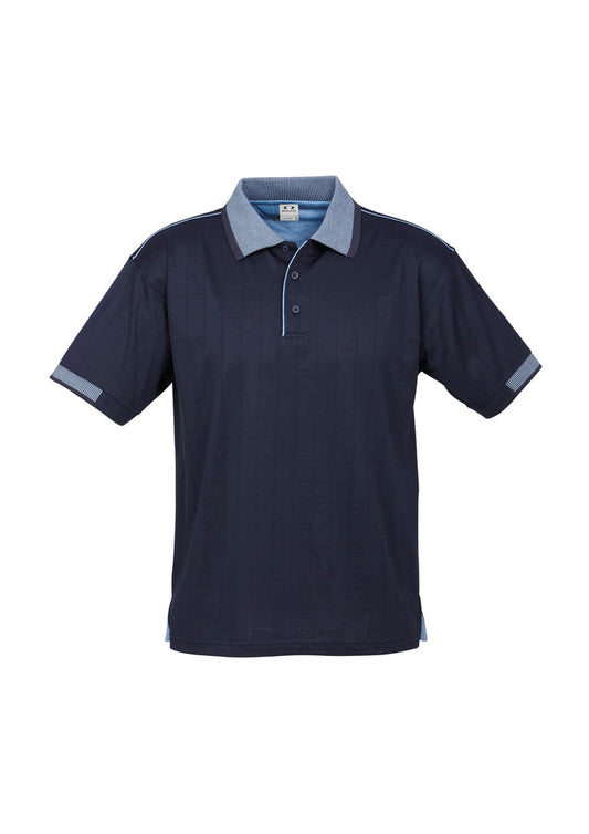 P9100-Mens Noosa Self Check Polo