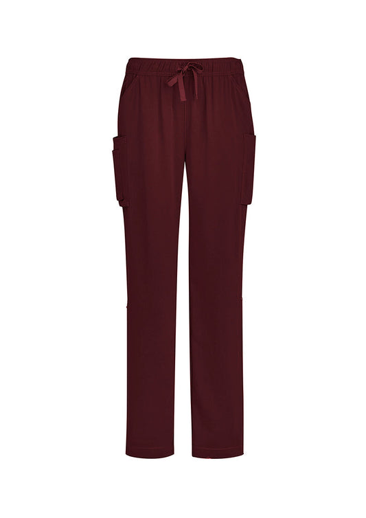 Avery Womens Multi-Pocket Straight Leg Pant