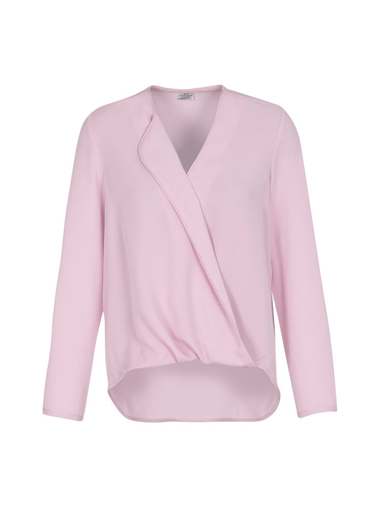 S014LL-Lily Ladies Hi-Lo Blouse