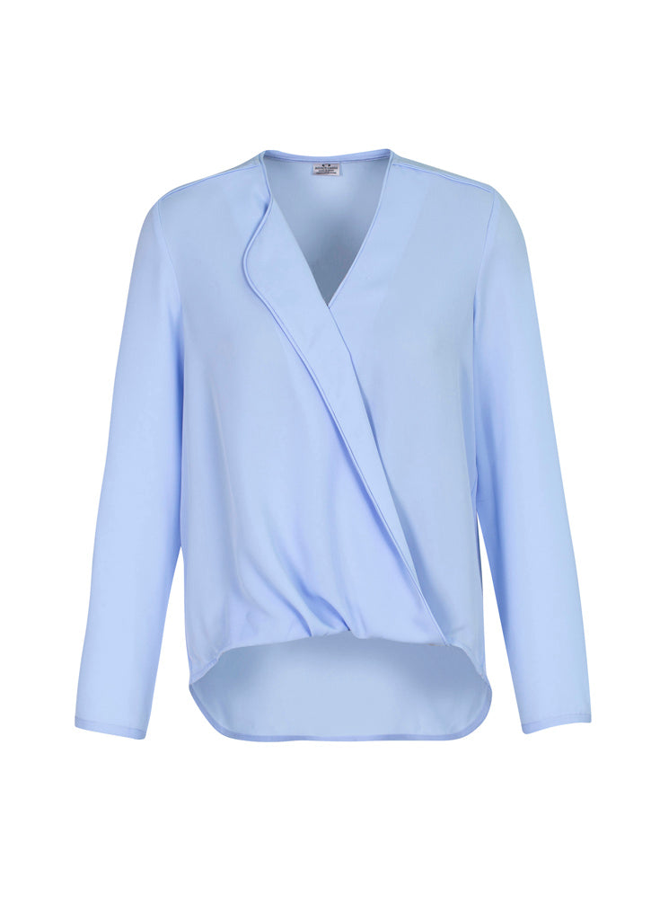 S014LL-Lily Ladies Hi-Lo Blouse