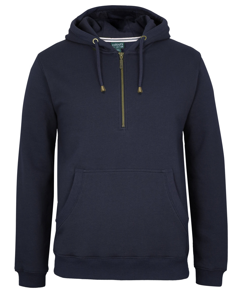 S3FHZ-C Of C Brass 1/2 Zip Hoodie