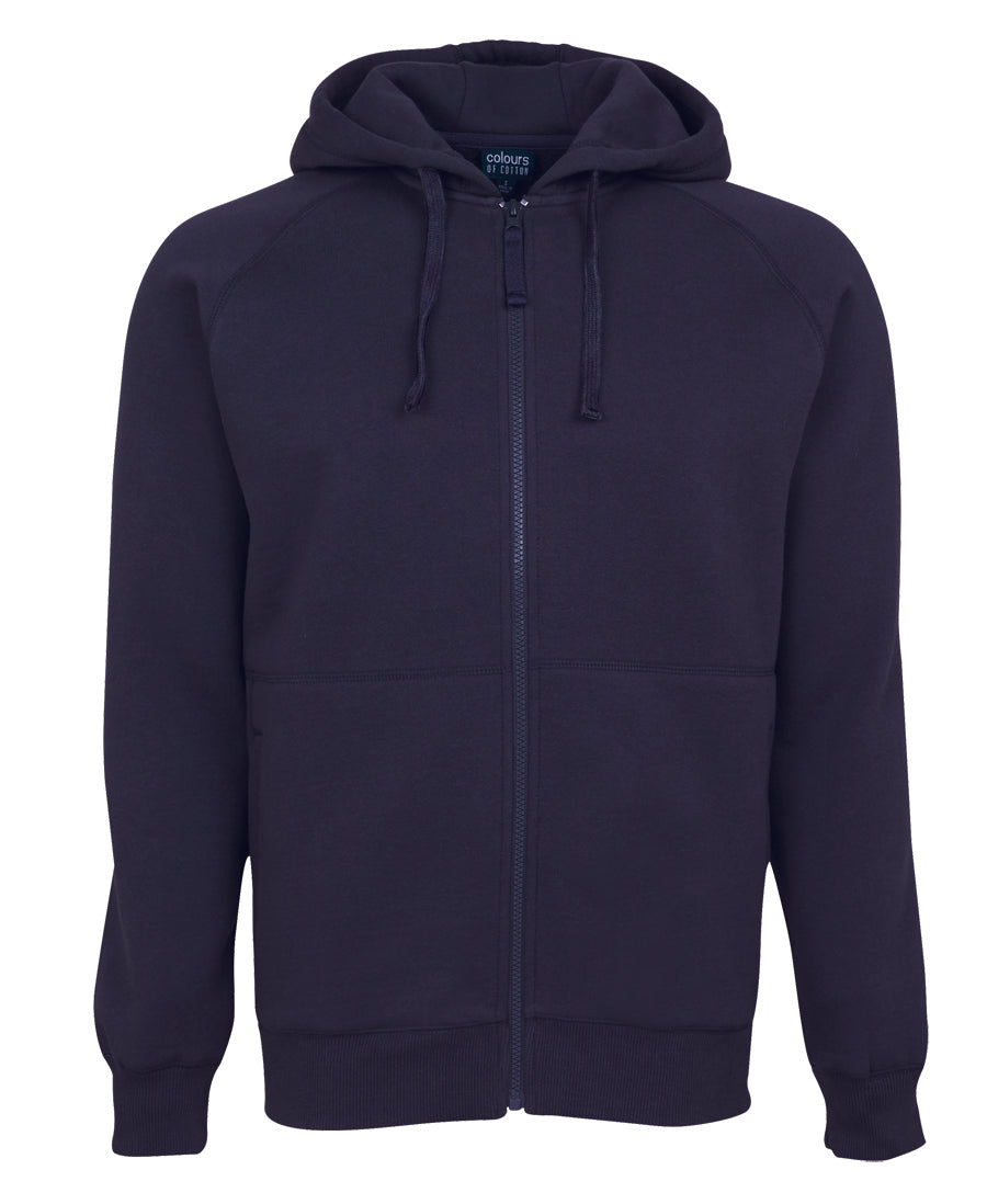 S3FH-C Of C Full Zip Fleecy Hoodie