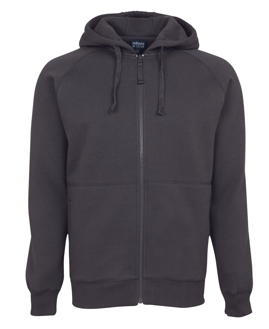 S3FH-C Of C Full Zip Fleecy Hoodie