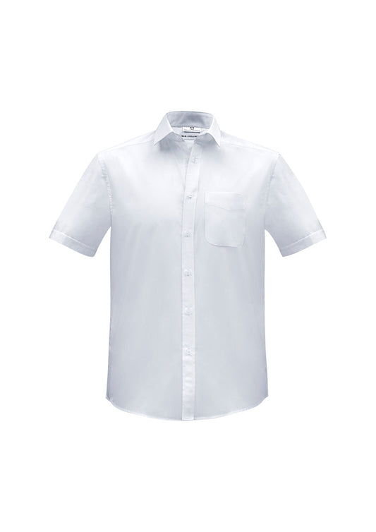 S812MS-Mens Euro Short Sleeve Shirt