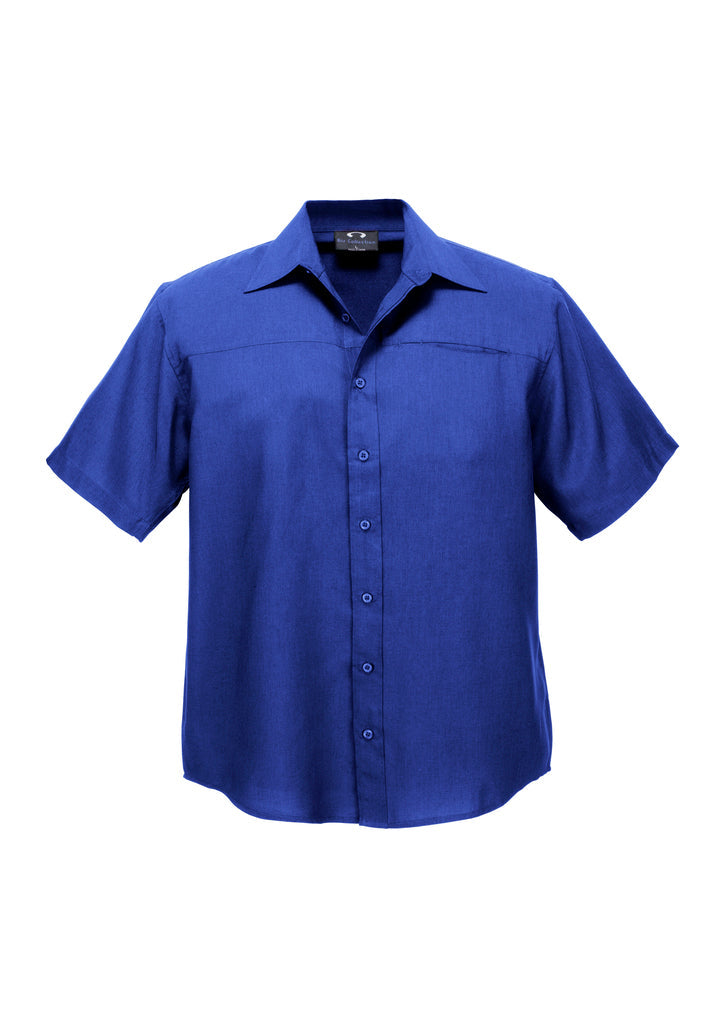 SH3603-Mens Plain Oasis Short Sleeve Shirt