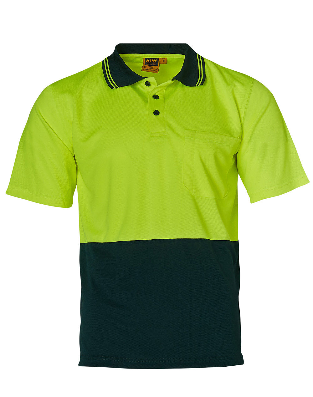 SW01CD High Visibility CoolDry Short Sleeve Polo