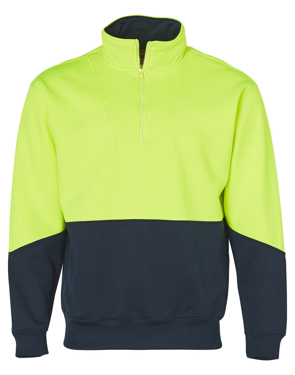 SW13A HI-VIS LONG SLEEVE FLEECE SWEAT