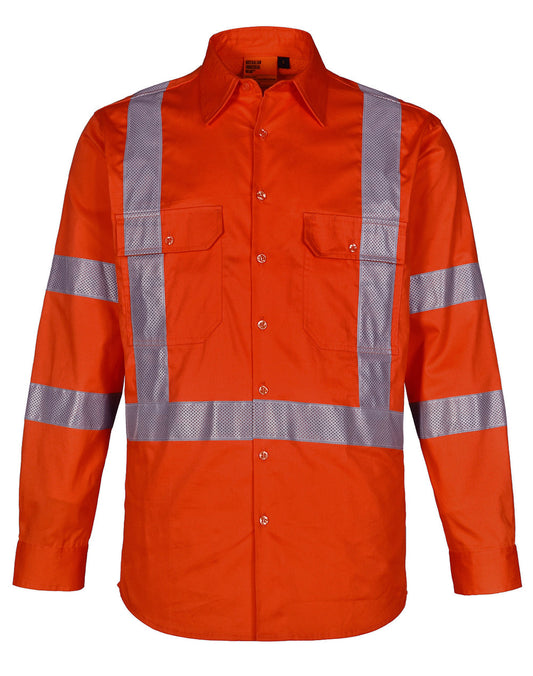 SW66 NSW Rail Lightweight Safety Shirt