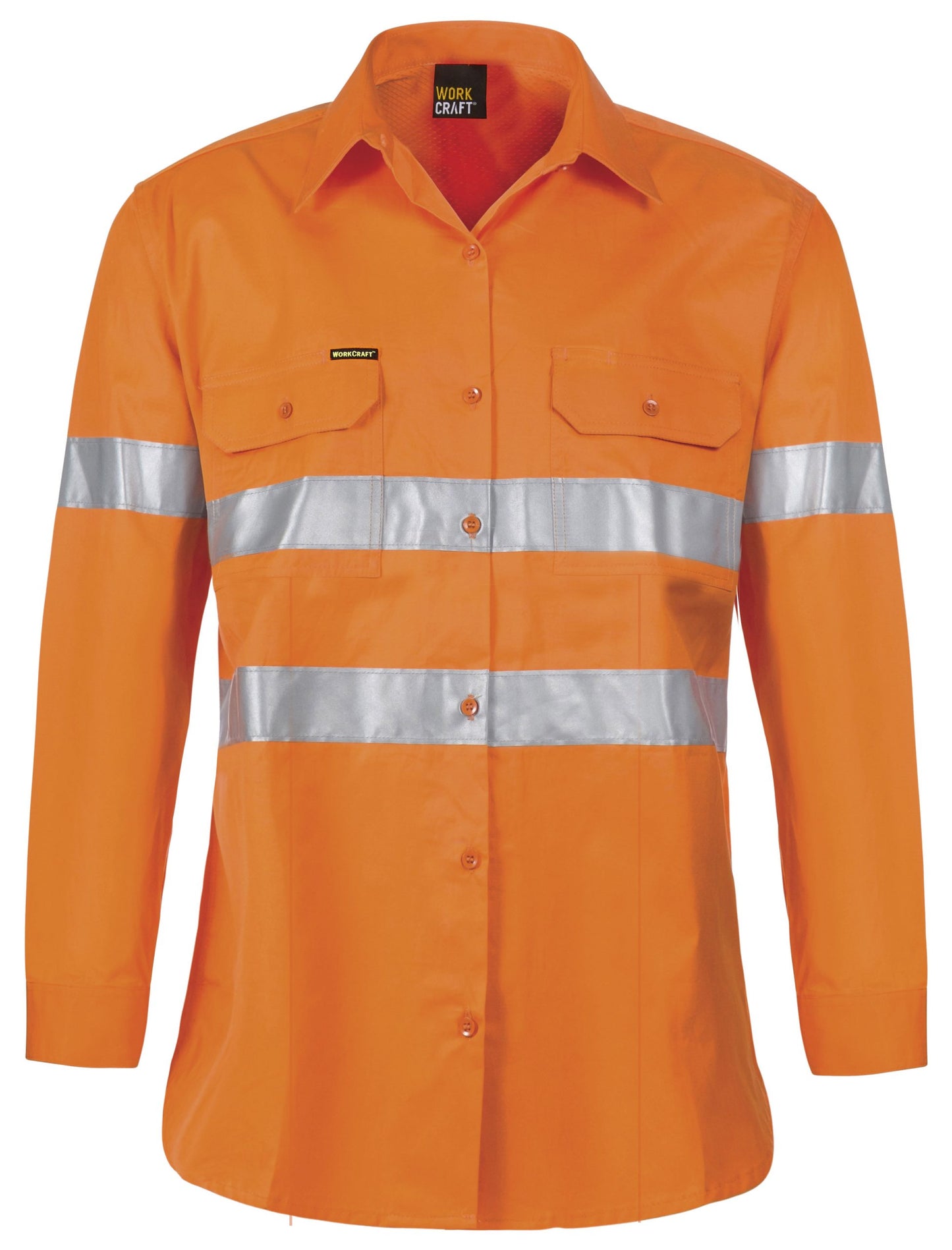 WSL505-Ladies Light Weight Hi Vis Shirt With Csr Tape