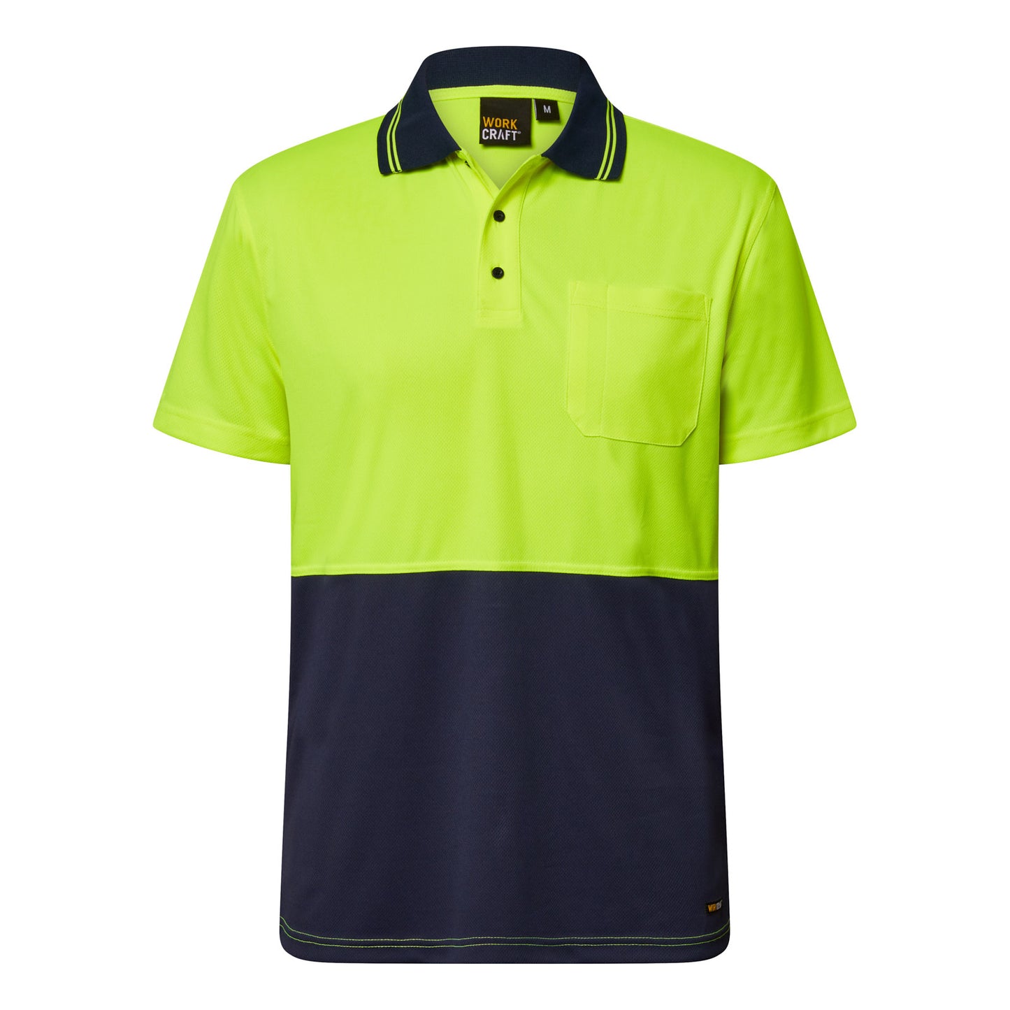 WSP208-Hi Vis Lightweight Ss Polo