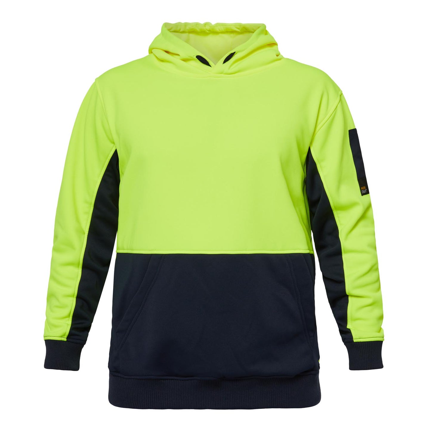 WT8010-Two Tone Hi Vis Hoodie