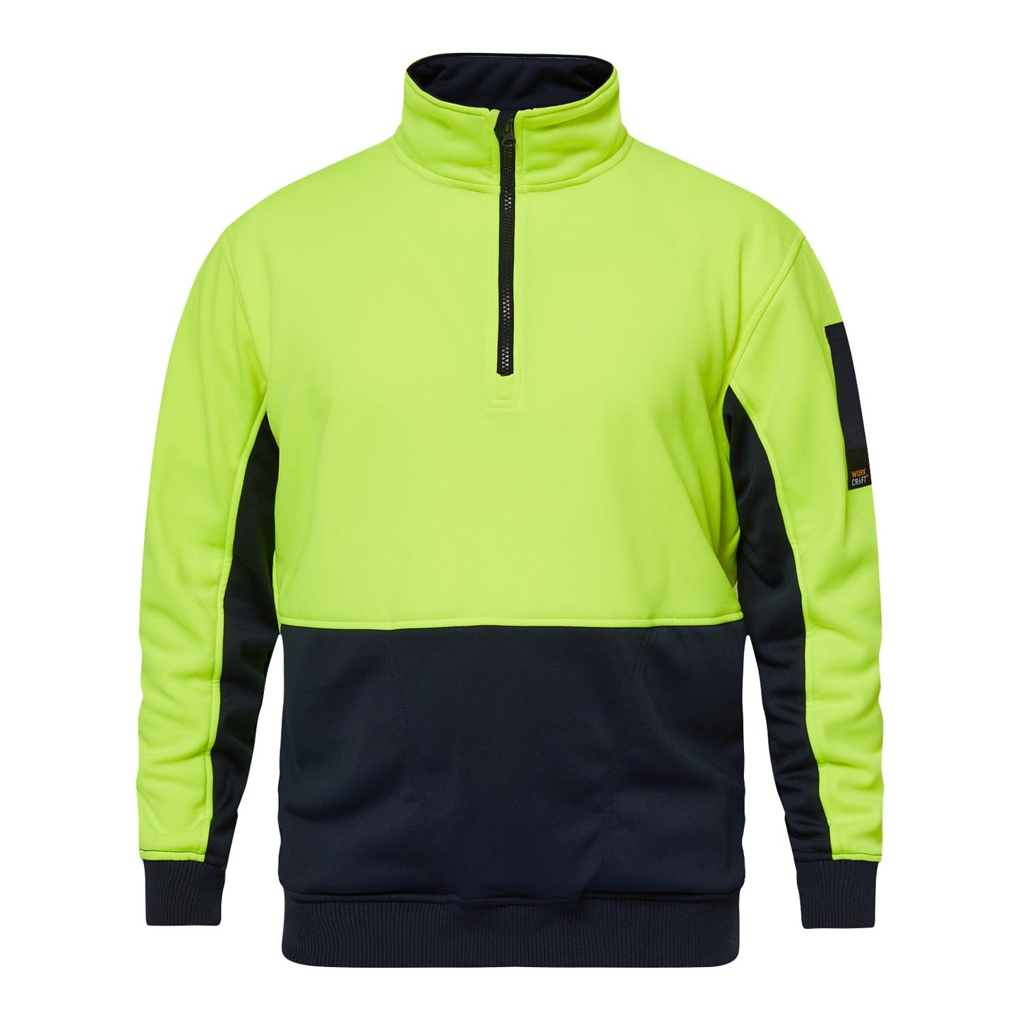 WT8012-Hi Vis 1/2 Zip Pullover