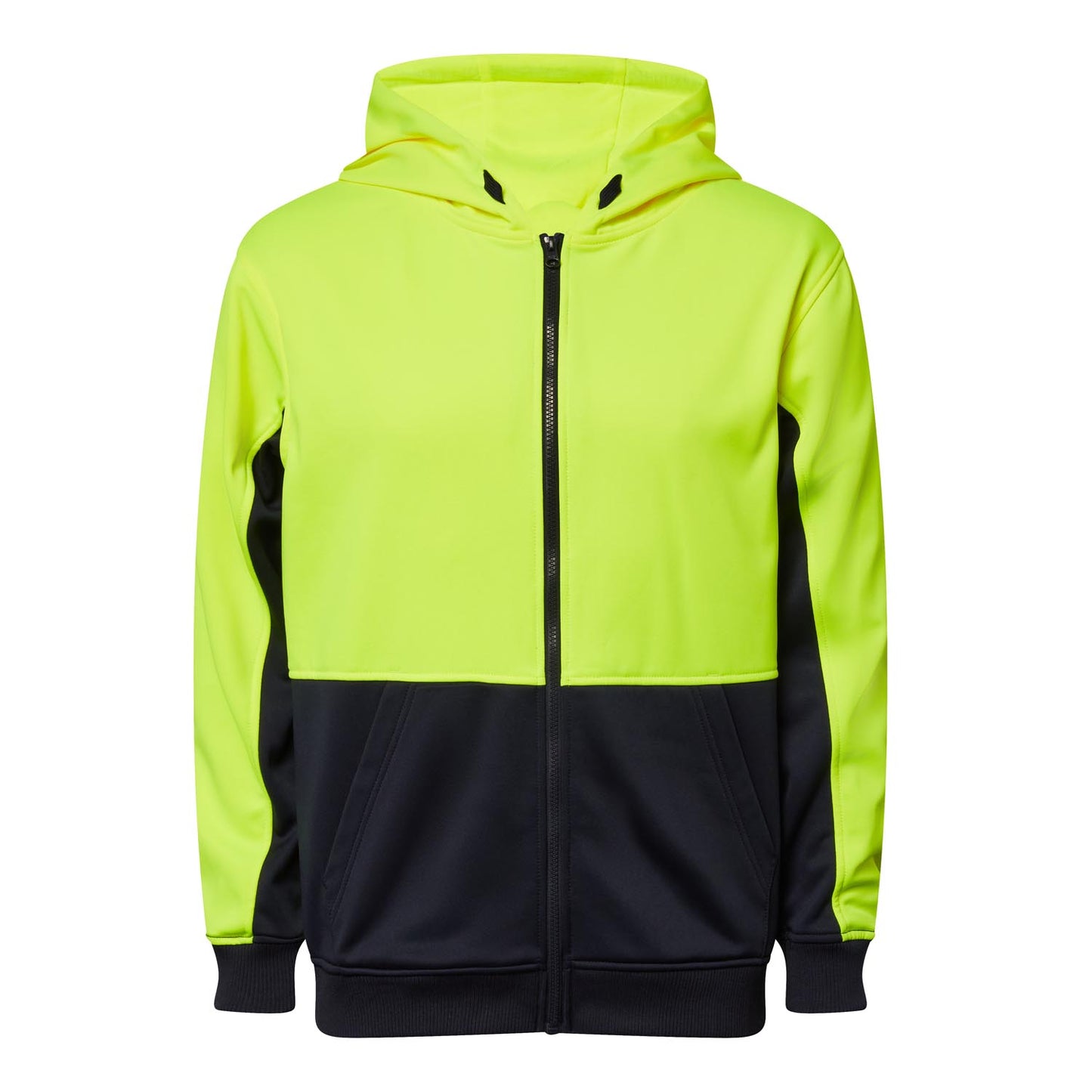 WT8017-Hi Vis Hoodie W/Zip