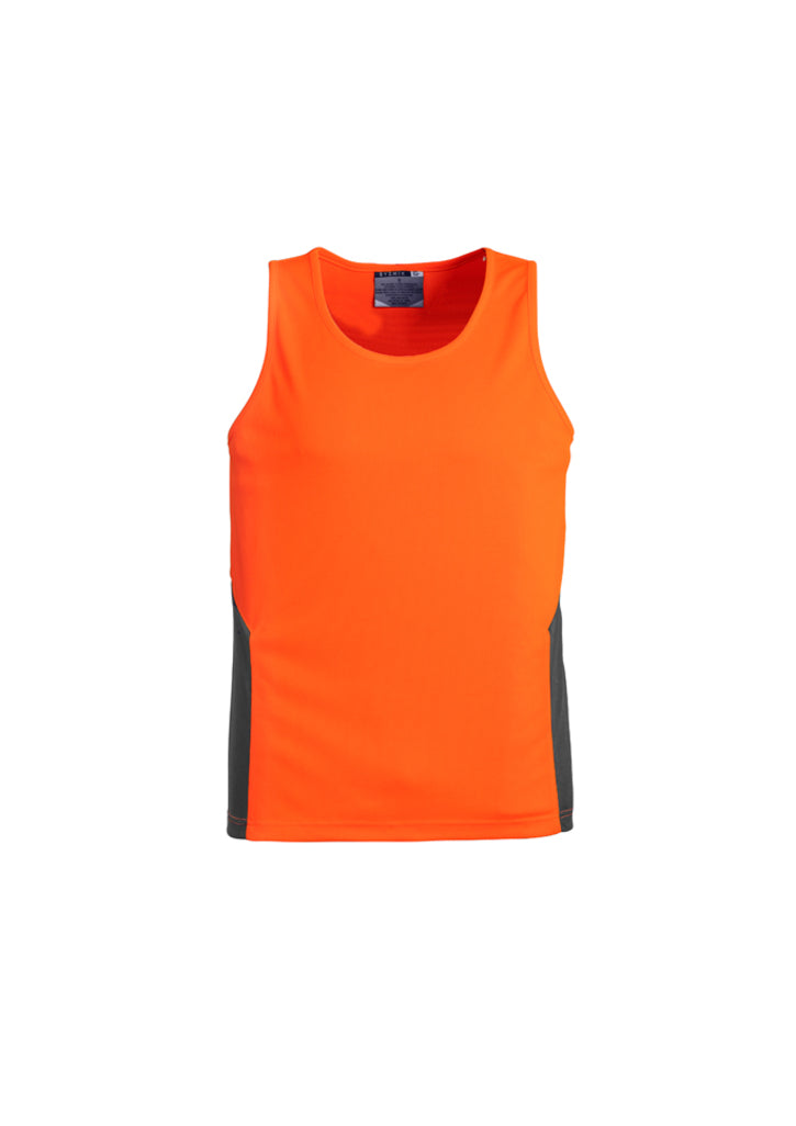 ZH239-Unisex Hi Vis Squad Singlet