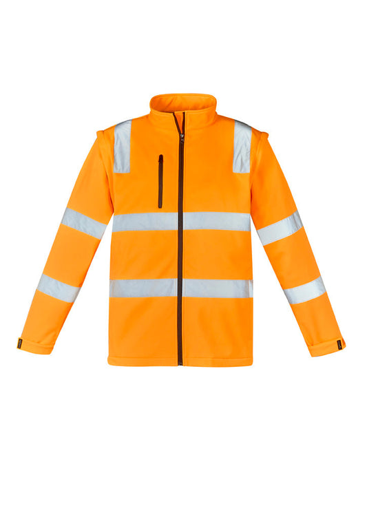 ZJ780-Unisex Hi Vis Vic Rail 2 in 1 Softshell Jacket