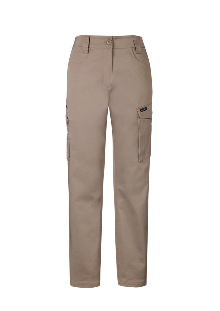 ZP730-Womens Essential Basic Stretch Cargo Pant