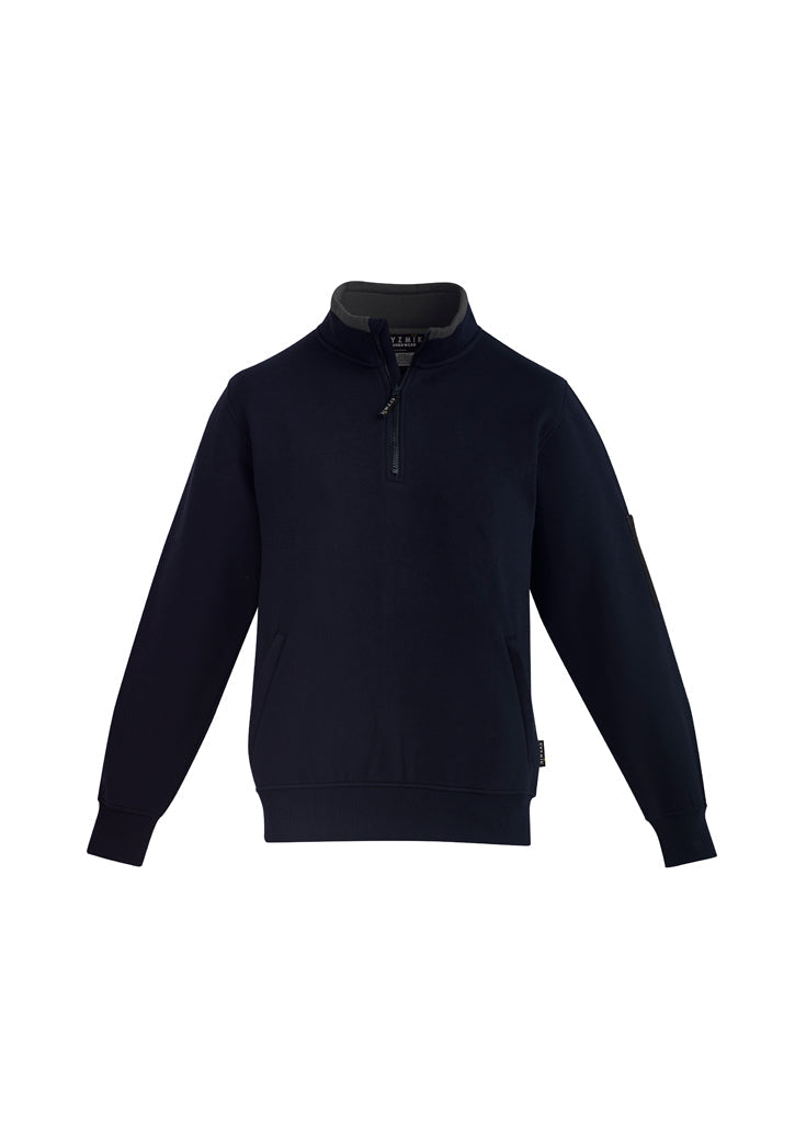 ZT366-Mens 1/4 Zip Brushed Fleece