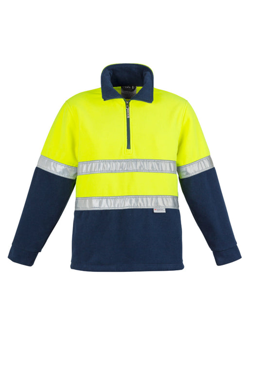 ZT461-Hi Vis Polar Fleece Jumper - Hoop Taped