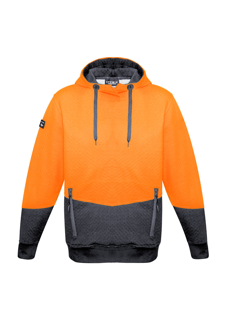 ZT477-Unisex Hi Vis Textured Jacquard Hoodie