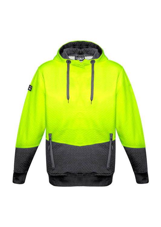 ZT477-Unisex Hi Vis Textured Jacquard Hoodie