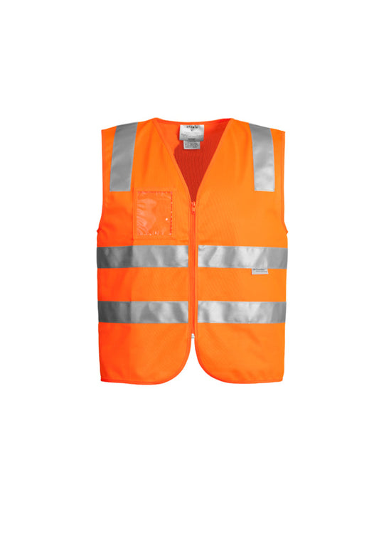 ZV998-Unisex Hi Vis Full Zip Vest