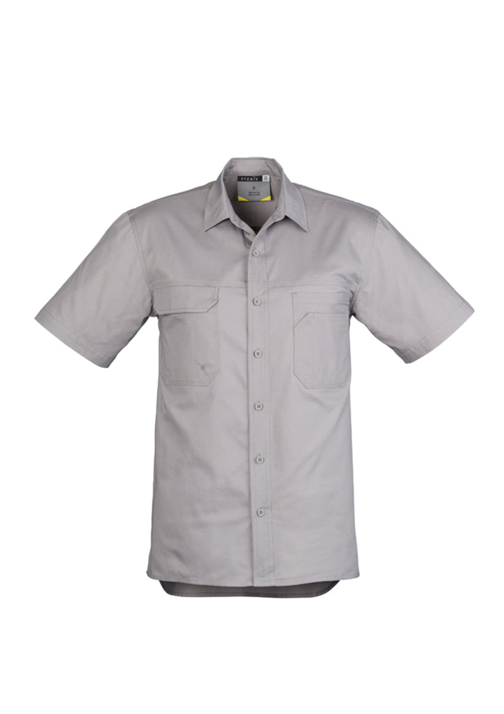 ZW120-Mens Light Weight Tradie S/S Shirt