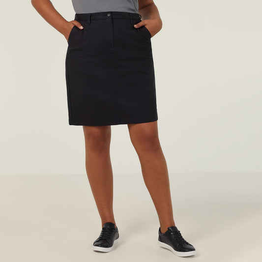 CAT2RL-STRETCH COTTON CHINO SKIRT