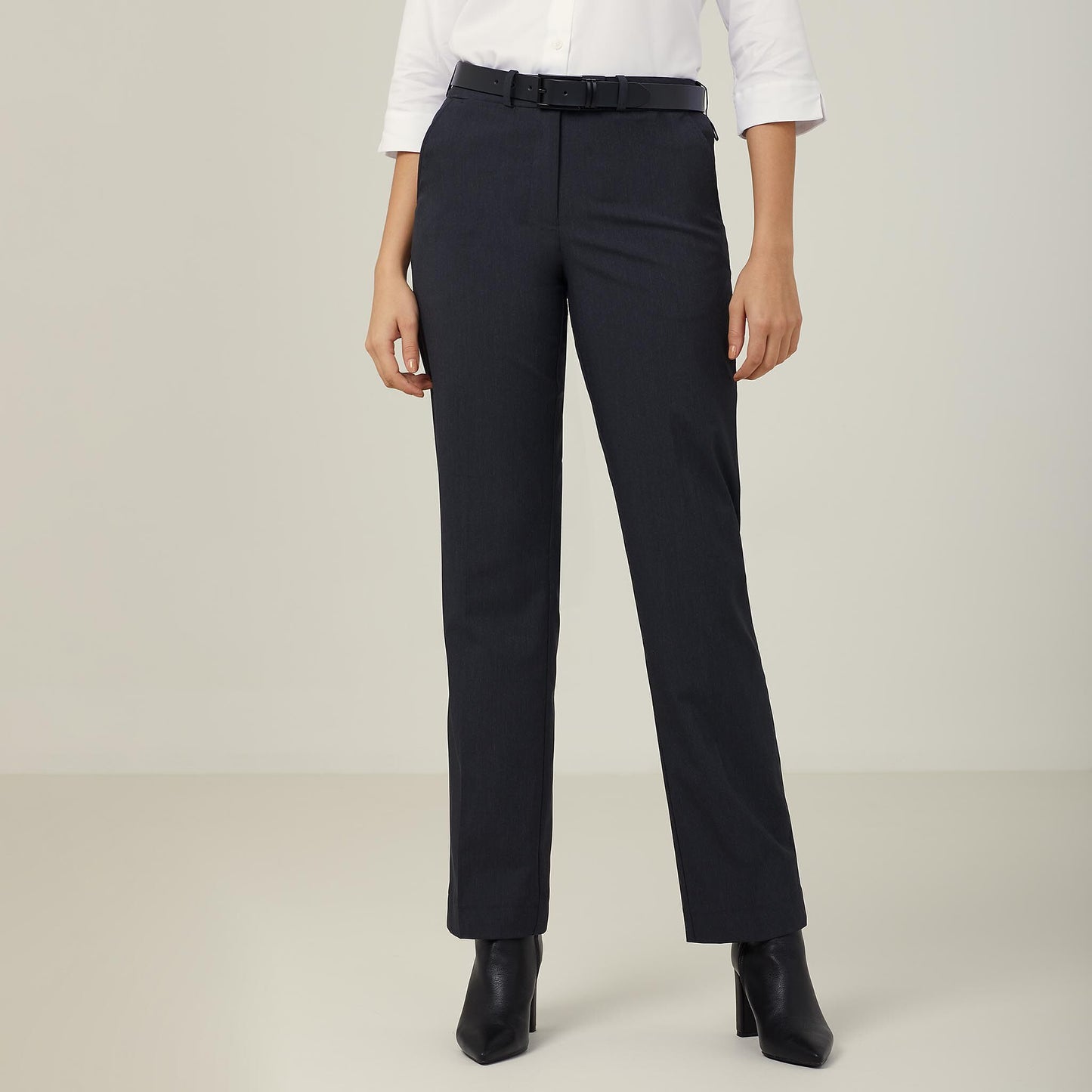 CAT3C9-POLY VISCOSE STRETCH SECRET WAIST PANT