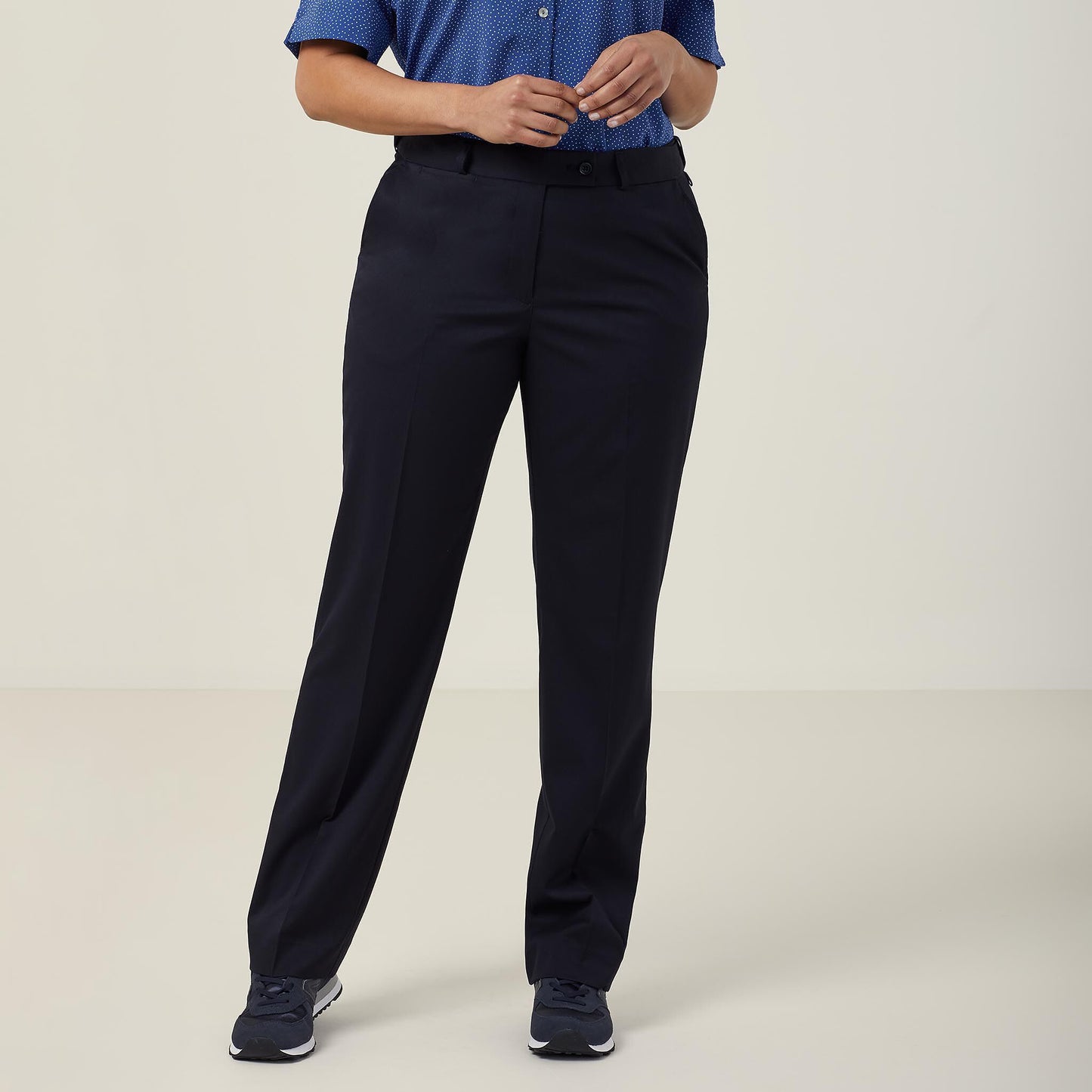 CAT3CA-POLY VISCOSE STRETCH TWILL SECRET WAIST PANT