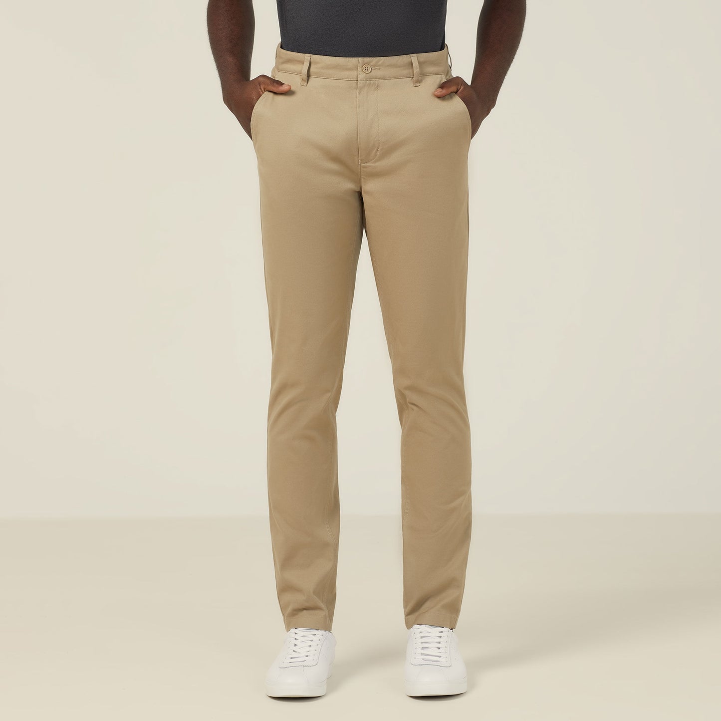 CATCNM-CHINO PANT FOR MEN-STRETCH COTTON