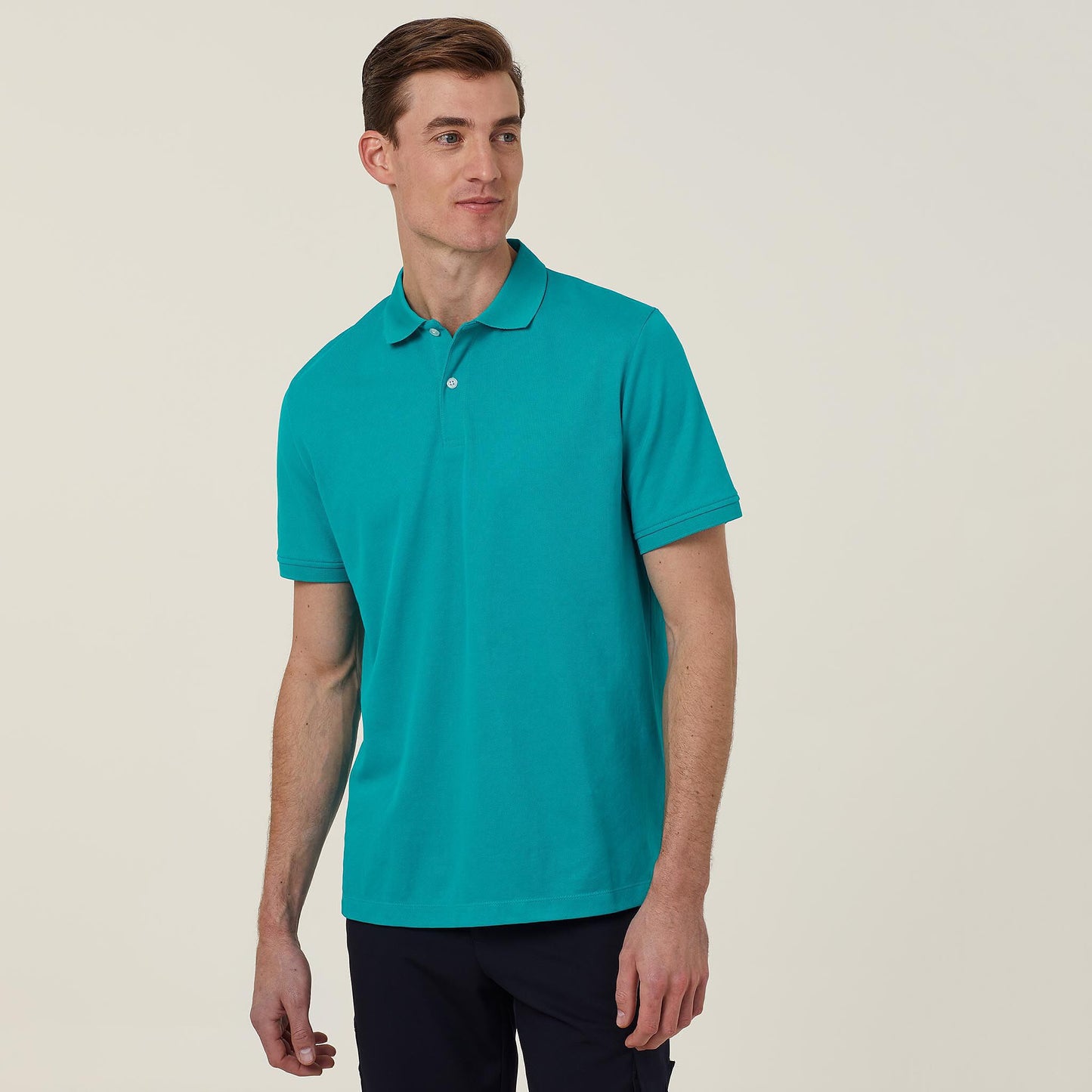 CATJ2M-POLYFACE SHORT SLEEVE POLO-ANTIBACTERIAL