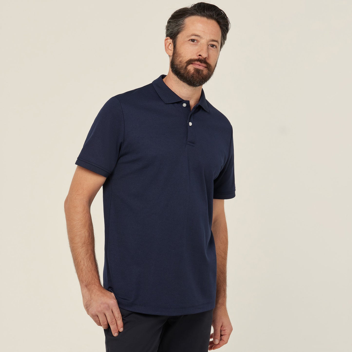 CATJ2M-POLYFACE SHORT SLEEVE POLO-ANTIBACTERIAL