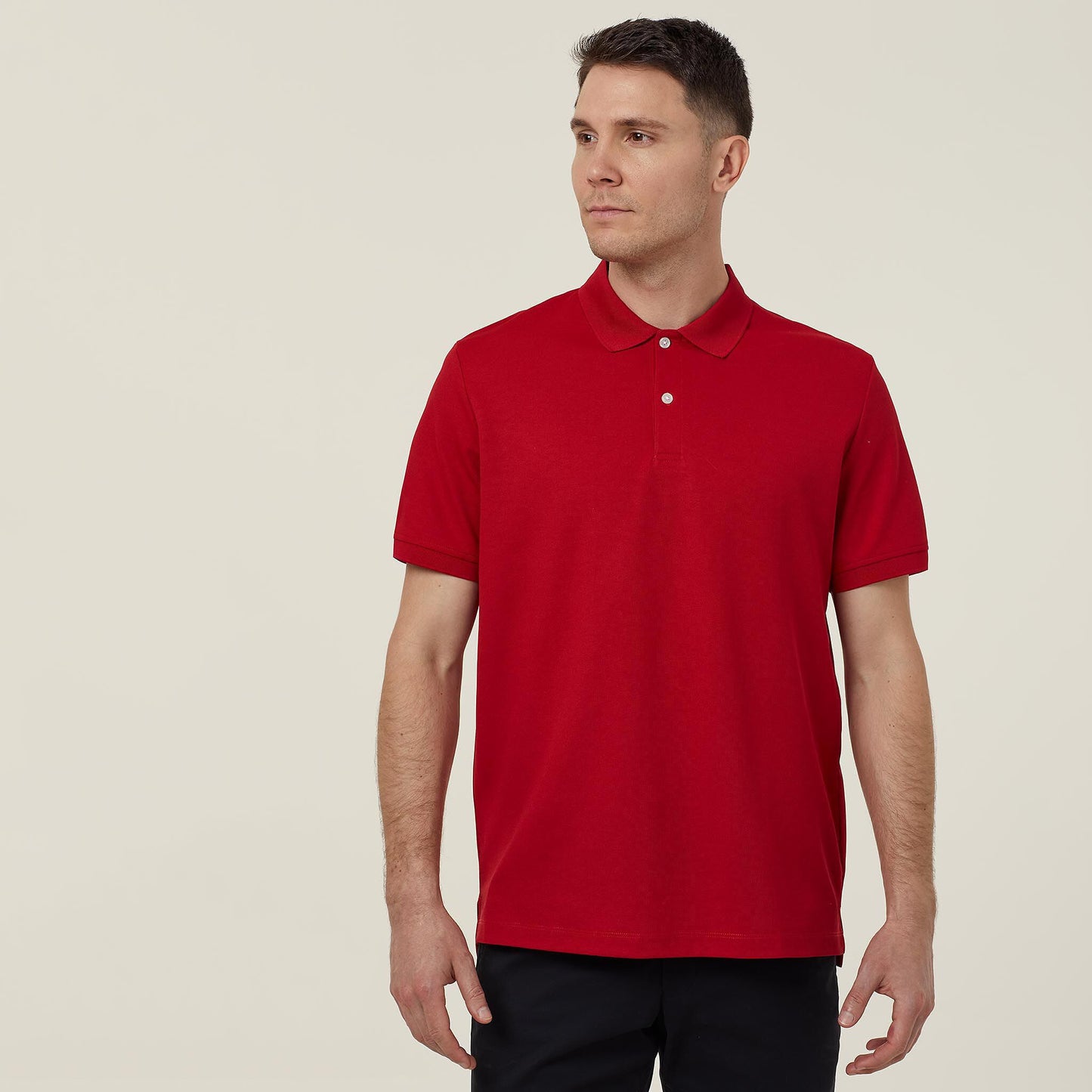 CATJ2M-POLYFACE SHORT SLEEVE POLO-ANTIBACTERIAL