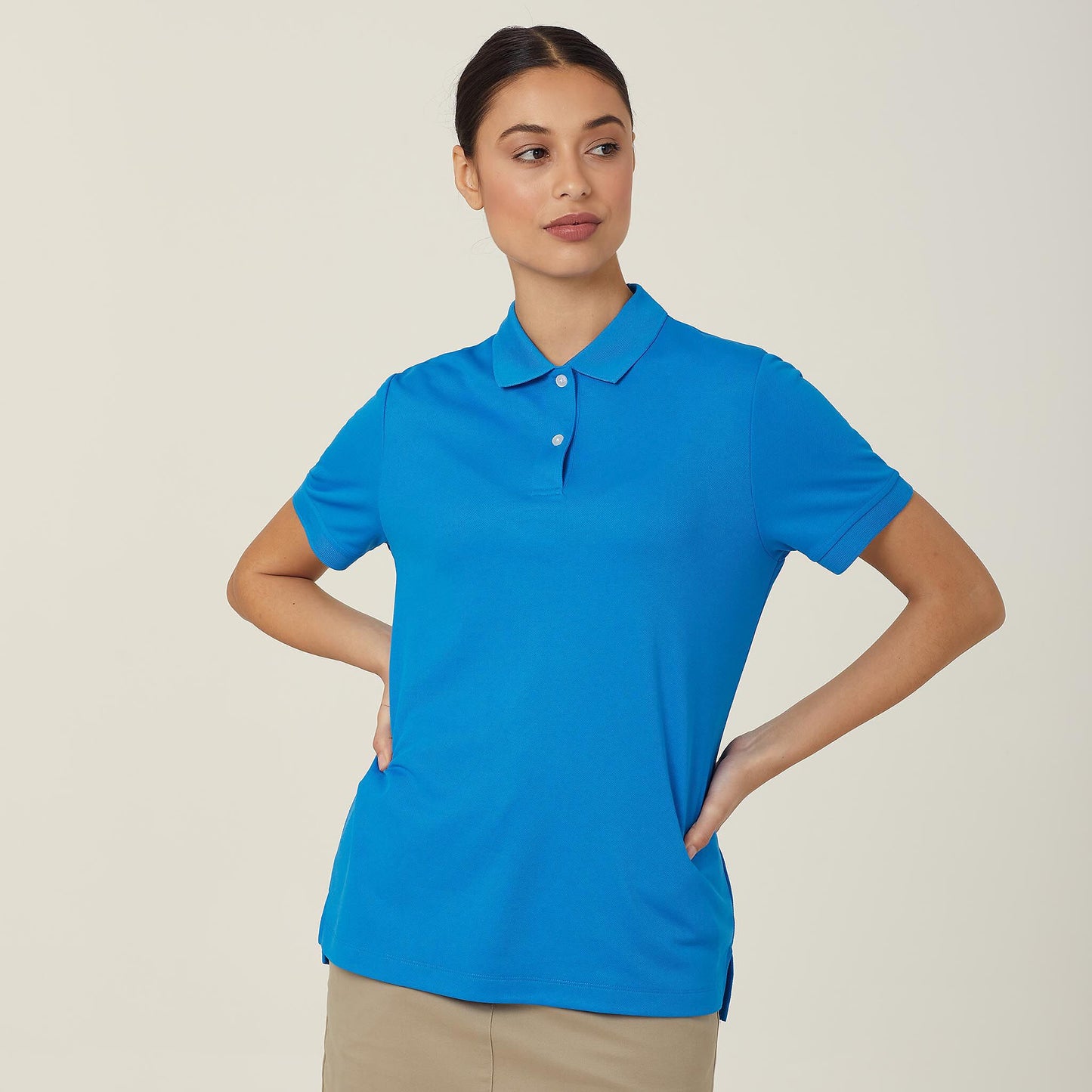 CATU58-ANTIBACTERIAL POLYFACE SHORT SLEEVE POLO