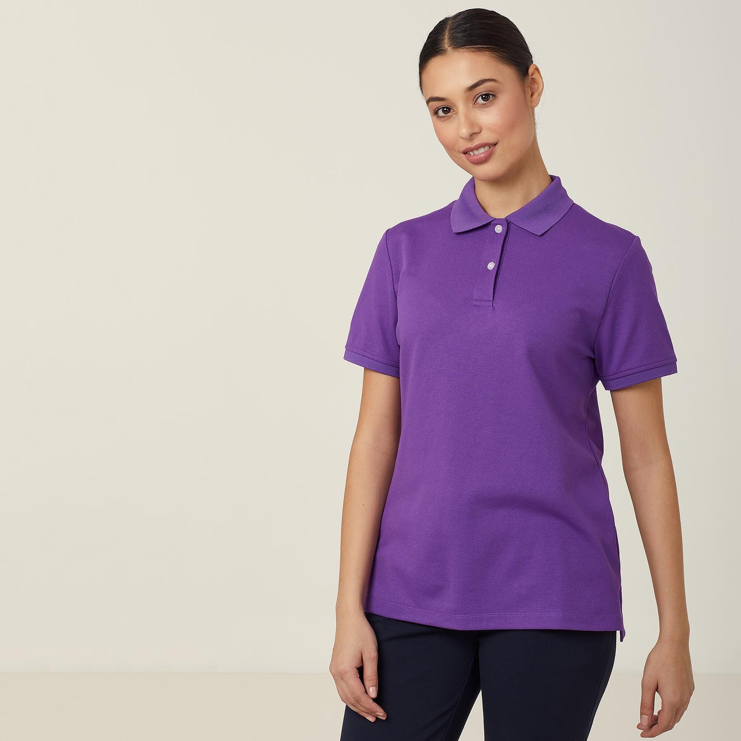 CATU58-ANTIBACTERIAL POLYFACE SHORT SLEEVE POLO