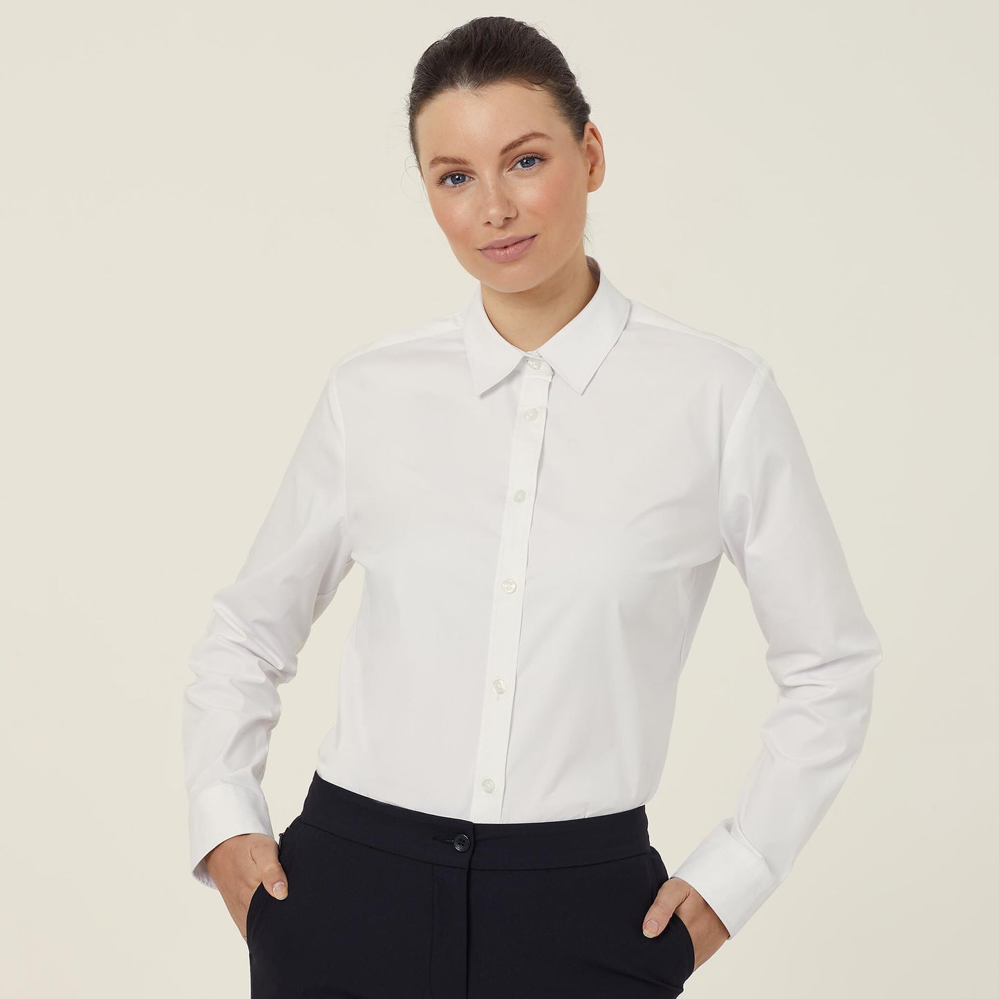 CATUKW-AVIGNON STRETCH LONG SLEEVE SHIRT