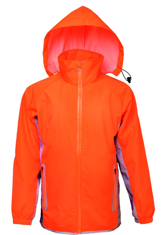 CJ1430-Unisex Adults Reflective Wet Weather Jacket