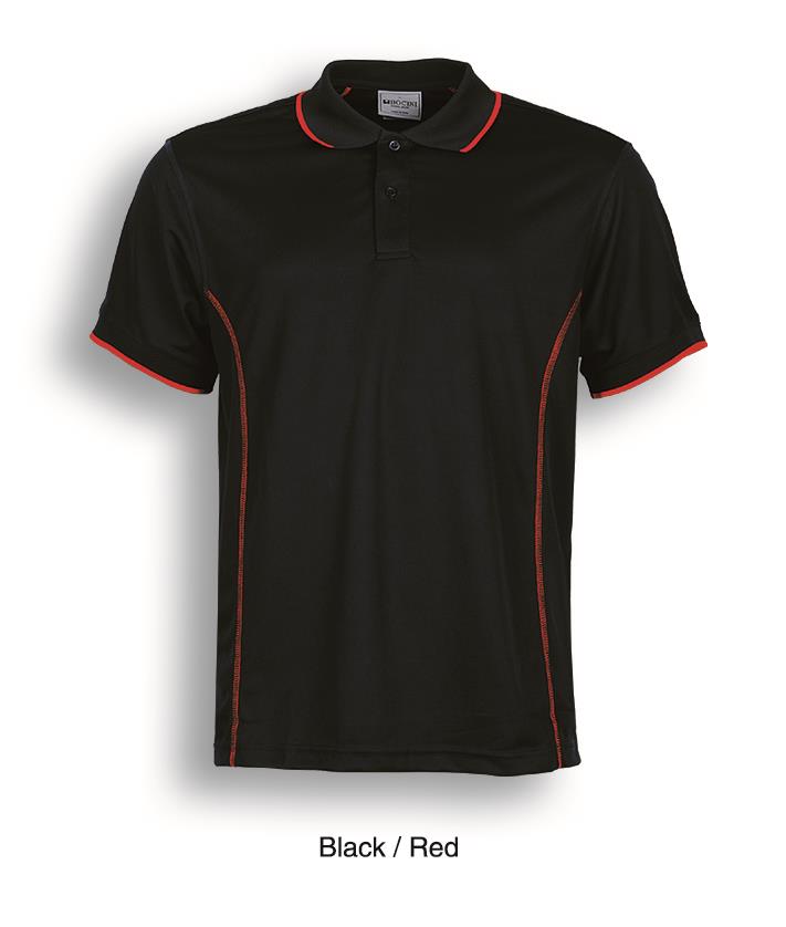 CP0910-Men's Stitch Feature Essentials Polo