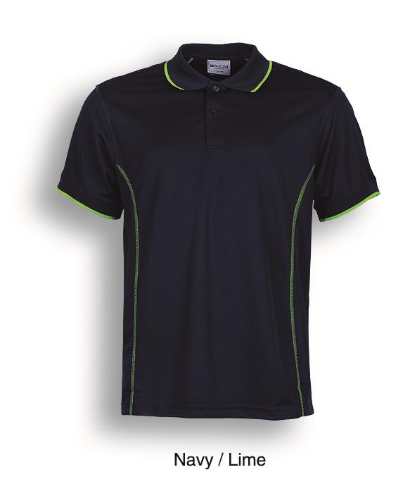 CP0910-Men's Stitch Feature Essentials Polo