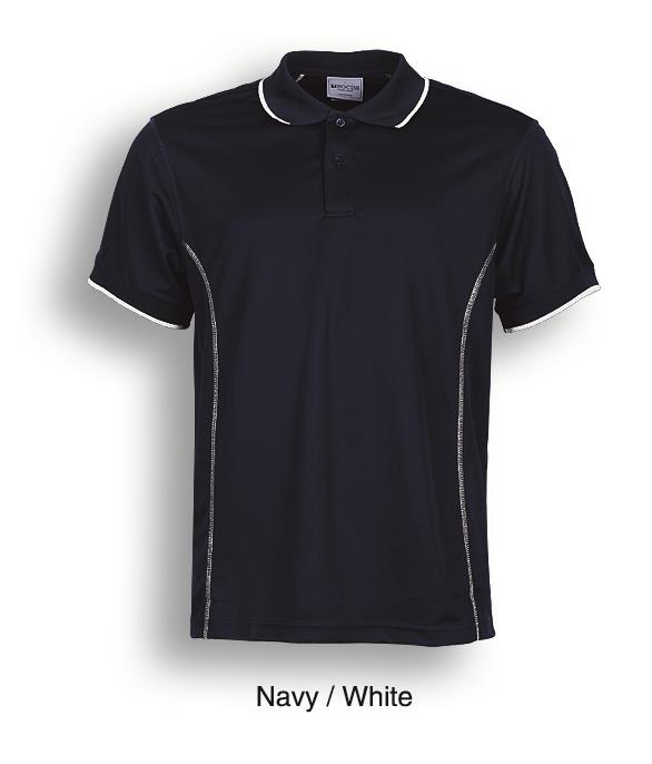 CP0910-Men's Stitch Feature Essentials Polo