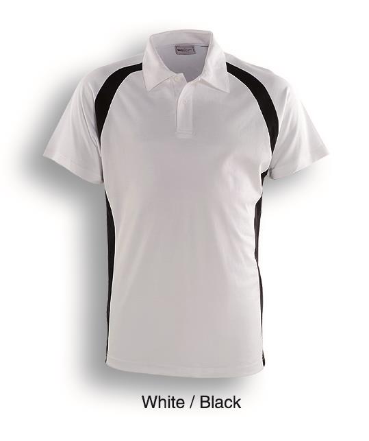 CP0929-Team Essentials-Ladies Short Sleeve Contrast Panel Polo