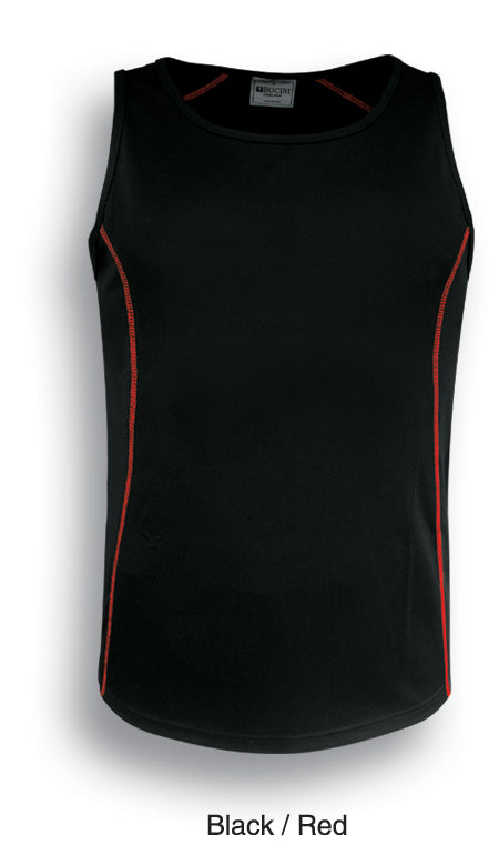 CT0926-Stitch Feature Essentials--Mens Stitch Singlet