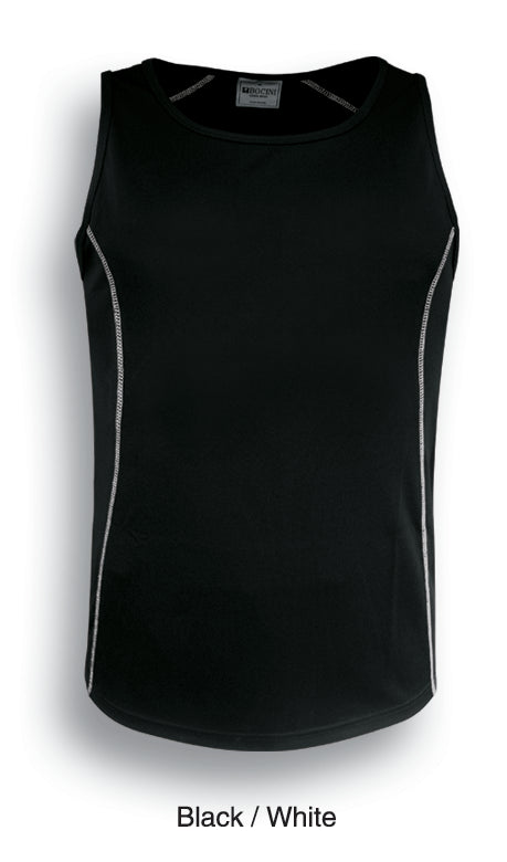 CT0926-Stitch Feature Essentials--Mens Stitch Singlet