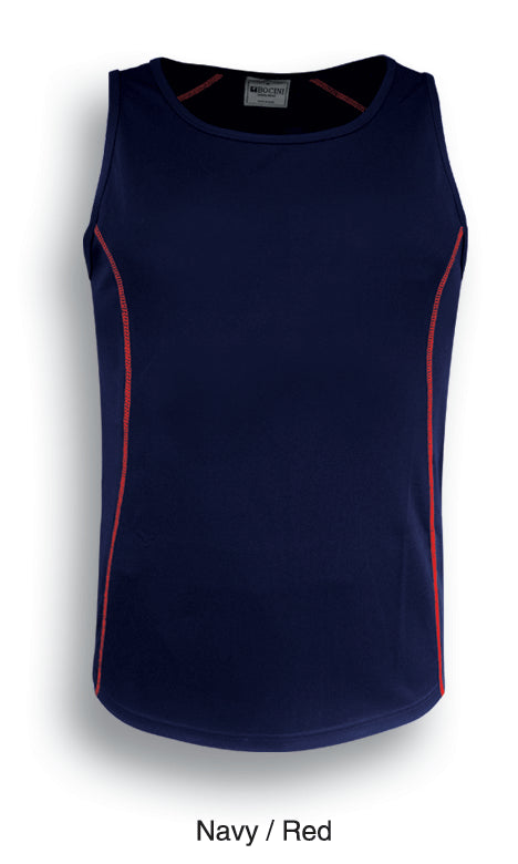 CT0926-Stitch Feature Essentials--Mens Stitch Singlet