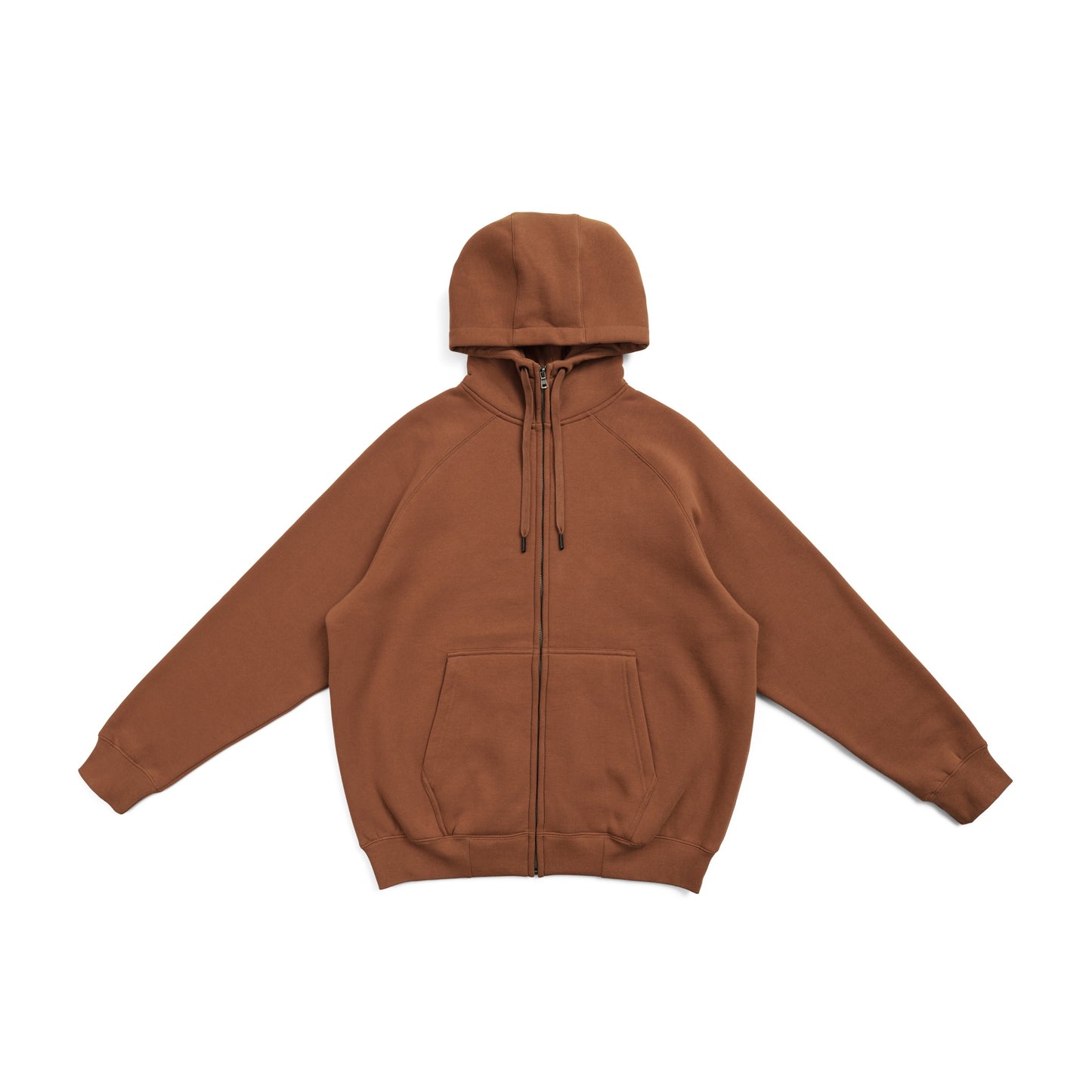 F370ZZ-Mens' Cotton Care Kangaroo Pocket Zipper Hoodie