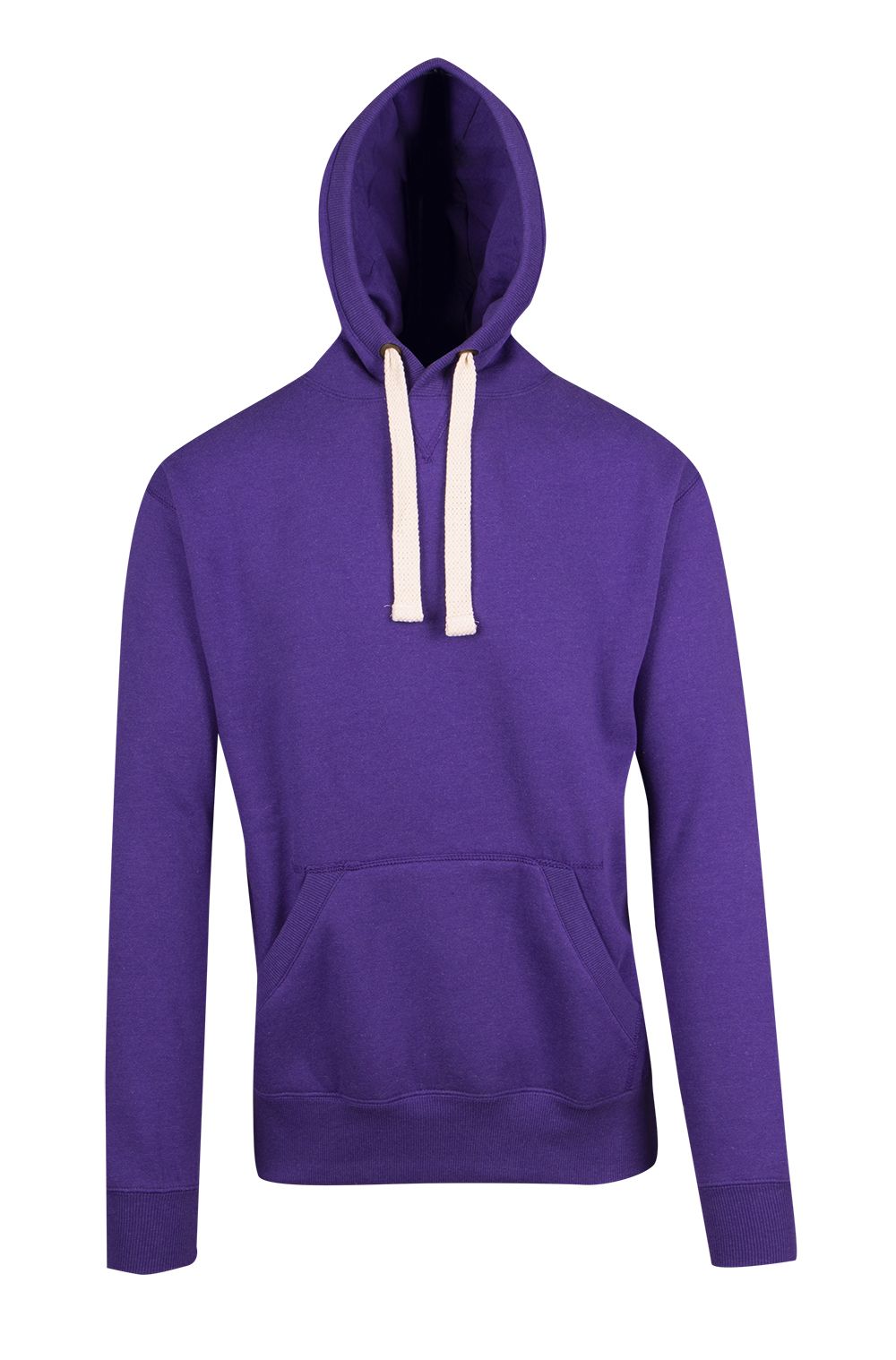 F808HP-Mens Brushed Heavy Fleece Hoodie