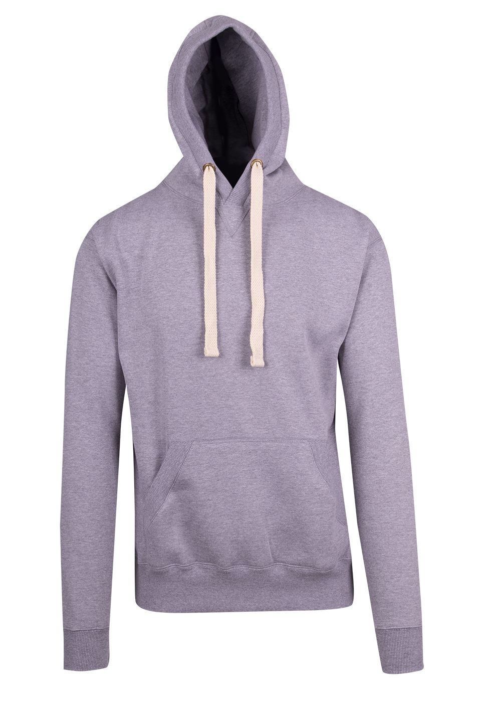 F808HP-Mens Brushed Heavy Fleece Hoodie